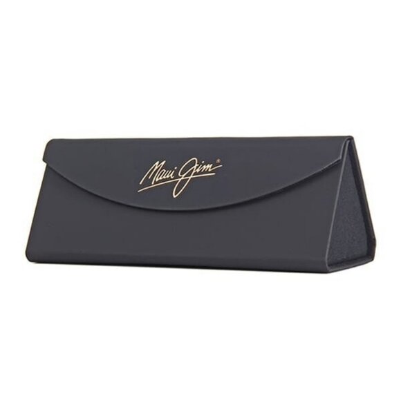 New MAUI JIM Lighthouse Black Polarised Rimless Rectangle 423 02 Sunglasses Wome - Picture 5 of 5